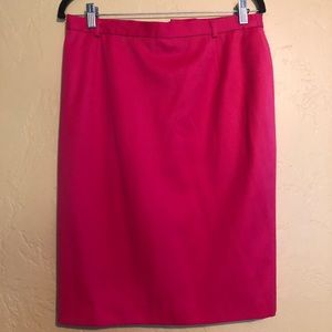 Escada pink skirt